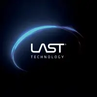 A logo of last technology